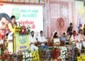 Chief Minister Dr. Mohan Yadav addressing the Balram Krishi Mahotsav in Alirajpur district