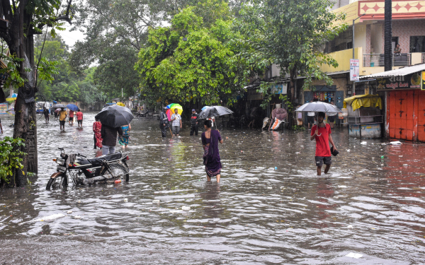 Rain over Gujarat