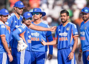 Indian Cricket Team Celebrating a Win