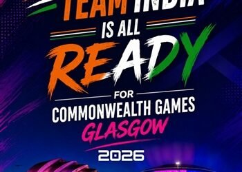 Indian athletes participating in the Commonwealth Games