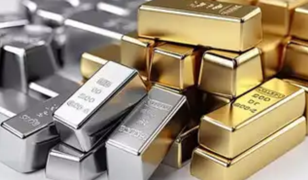 Representation of gold and silver bullion