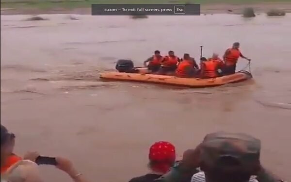 Rescue operation near River Tawi
