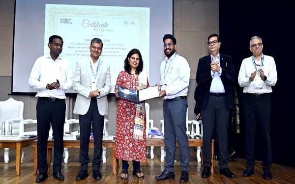 Madhya Pradesh receives national award under Ayushman Bharat scheme