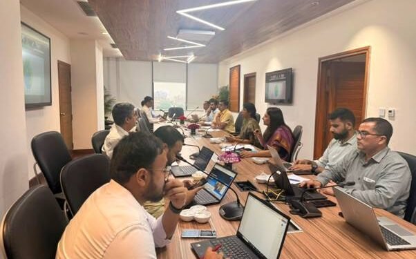 Representatives from various cities discussing groundwater recharge interventions