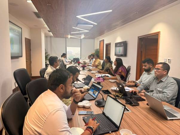 Representatives from various cities discussing groundwater recharge interventions