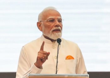 Prime Minister Narendra Modi leading a high-level meeting