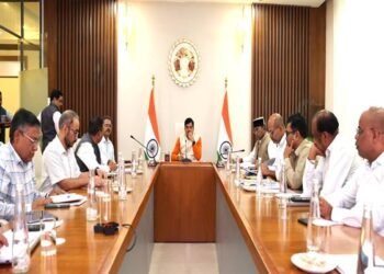 Chief Minister addressing State-Level Steering Committee on dairy cooperatives