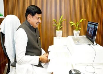 Chief Minister Dr. Mohan Yadav addressing the Balram Agriculture Festival