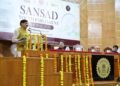 Chief Minister Dr. Mohan Yadav addressing 'Sansad Youth Parliament 2026'