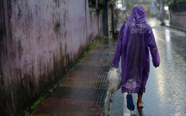 Flooded streets in Keralam amid heavy rains