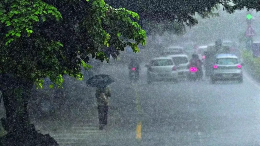 Heavy rainfall over various regions of India
