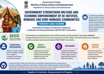 Government schemes for socio-economic empowerment of De-notified, Nomadic, and Semi-Nomadic Communities