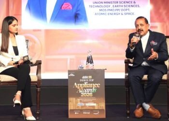 Union Minister Dr. Jitendra Singh speaking at a media conclave