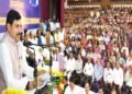 Chief Minister Dr. Mohan Yadav speaking at a felicitation ceremony