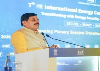 Chief Minister Dr. Mohan Yadav addressing the 7th International Renewable Energy Conference & Exhibition-2026