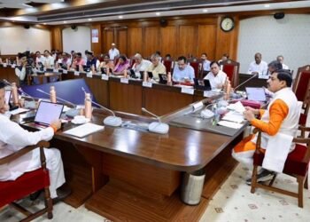 Madhya Pradesh State Cabinet meeting chaired by Chief Minister Dr Mohan Yadav