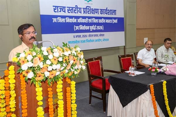Training workshop for election officials