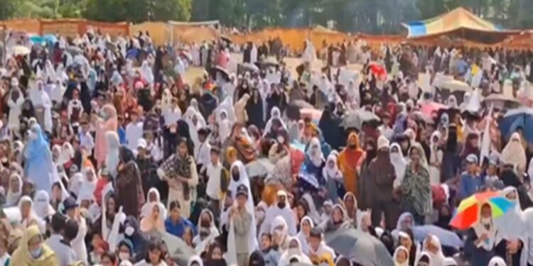 Protesters in Pakistan-occupied Kashmir