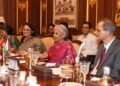 Union Finance Minister Nirmala Sitharaman addressing a seminar on BRICS economies and private capital mobilization