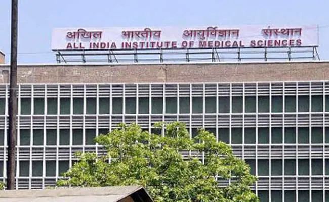 AIIMS building in New Delhi